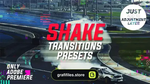 ترانزیشن پریمیر لرزش دوربین Shake Transitions Presets