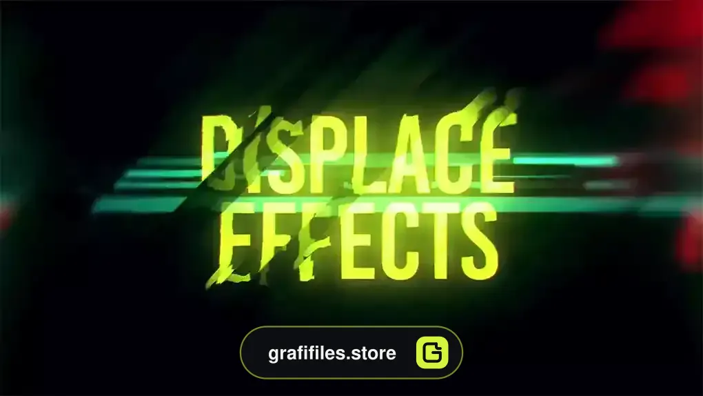 پروژه پریمیر تایتل گلیچ Sliced Glitch Titles