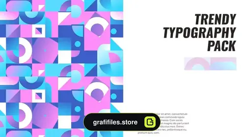 پروژه پریمیر تایپوگرافی Ultramodern Typography Pack