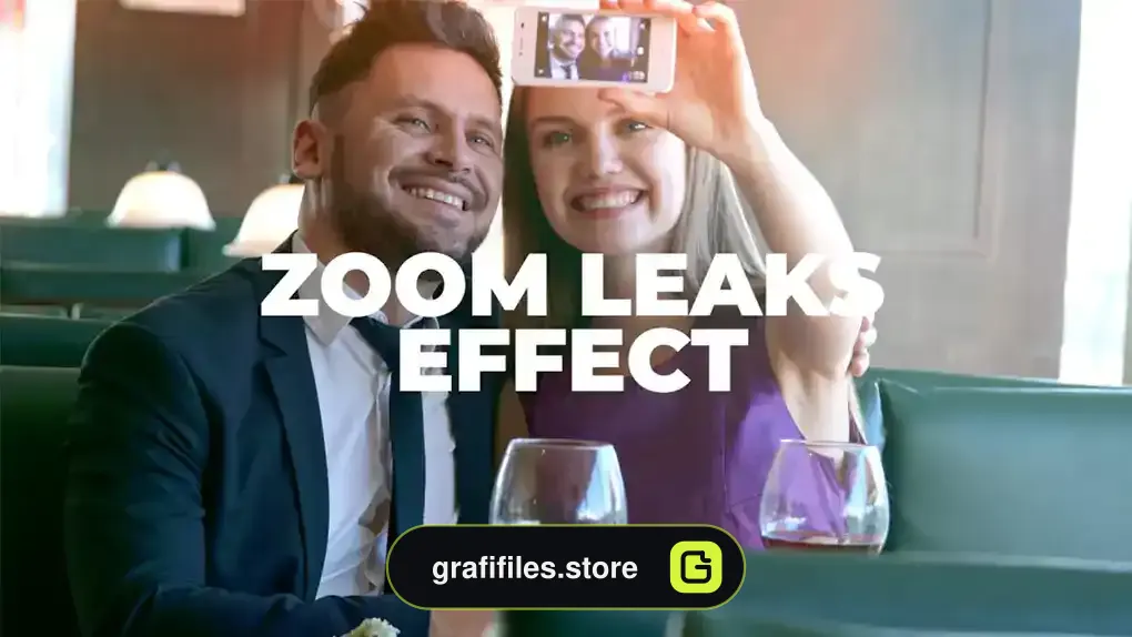 پریست پریمیر افکت زوم با نشت نور Zoom Leaks Effect