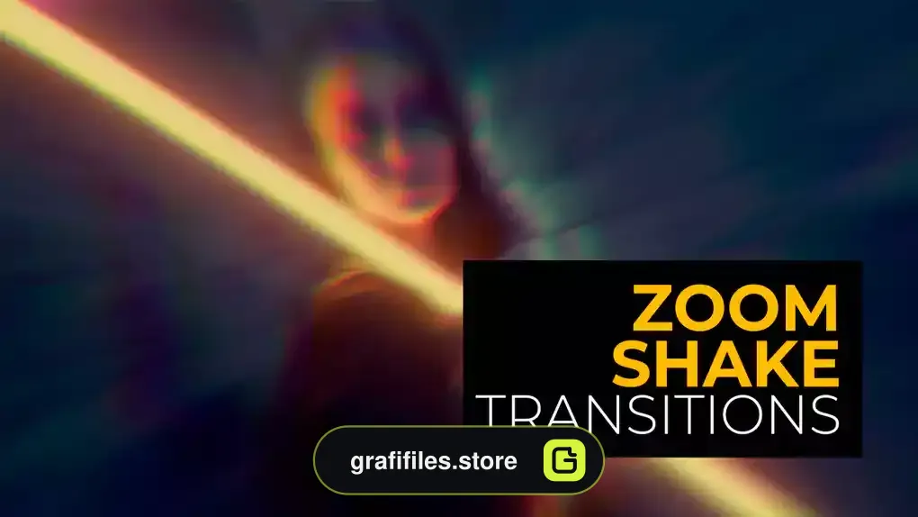 ترانزیشن داوینچی ریزالو زوم دوربین با تکان Zoom Shake Transitions
