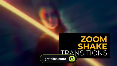 ترانزیشن داوینچی ریزالو زوم دوربین با تکان Zoom Shake Transitions