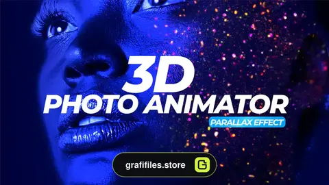 پریست انیماتور عکس سه بعدی پریمیر 3D Photo Animator
