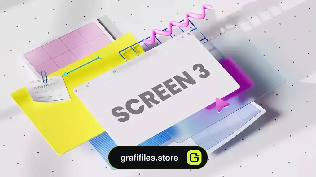 پروژه پریمیر معرفی وب سایت 3D Screens Promo