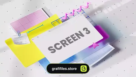 پروژه پریمیر معرفی وب سایت 3D Screens Promo