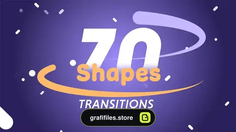 دانلود 70 ترانزیشن اشکال پریمیر Shapes Transitions Presets