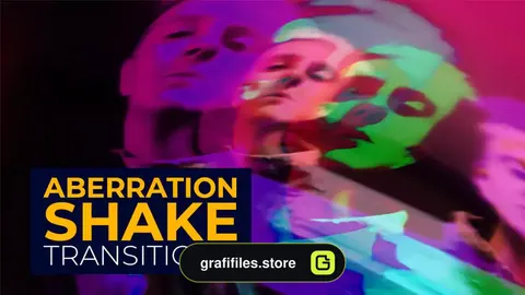 ترانزیشن پریمیر لرزشی انحرافی Aberration Shake Transitions