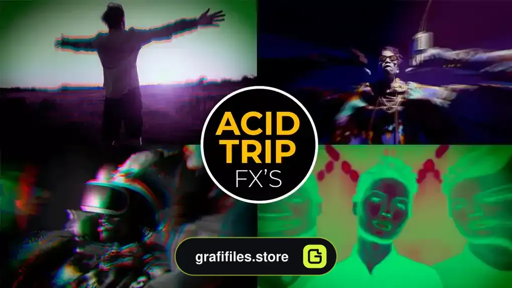 پریست پریمیر افکت اسیدی Acid Trip Effects