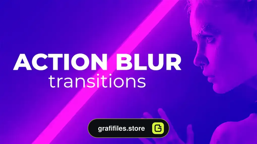 ترانزیشن پریمیر بلور Action Blur Transitions