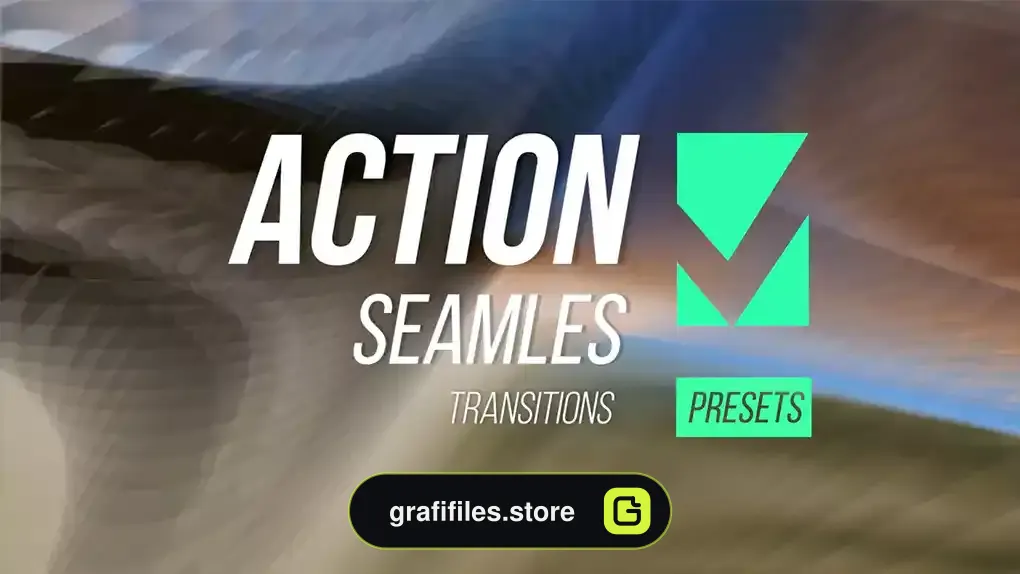 ترانزیشن پریمیر اکشن Action Seamless Transitions Presets