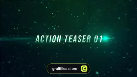 پروژه پریمیر تیزر اکشن Action Teaser 01 Mogrt