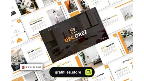 قالب پاورپوینت معماری و طراحی داخلی