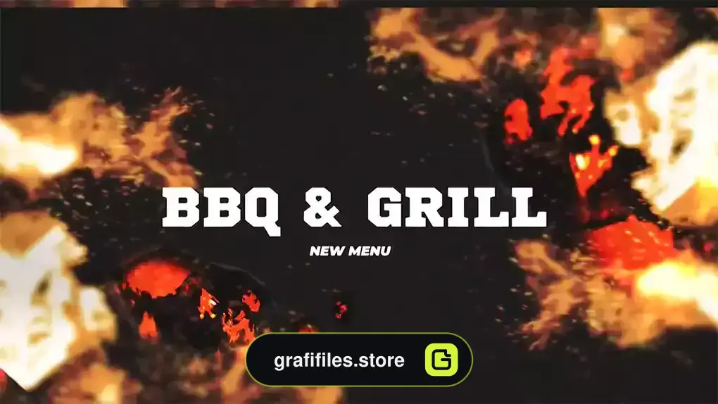 پروژه پریمیر تیزر تبلیغاتی رستوران BBQ & Grill Promo