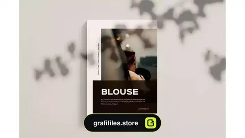 قالب ایندیزاین مجله Blouse - Magazine Template Indesign