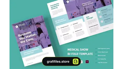 قالب ایندیزاین بروشور Brochure Indesign 5