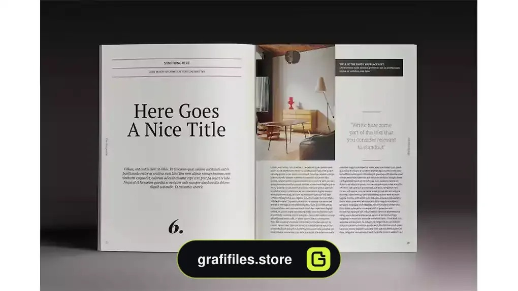قالب ایندیزاین روزنامه Brogazine Indesign Template