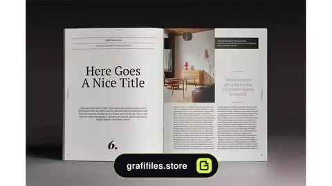 قالب ایندیزاین روزنامه Brogazine Indesign Template