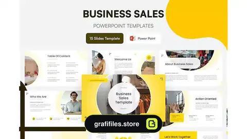 قالب پاورپوینت فروش تجاری