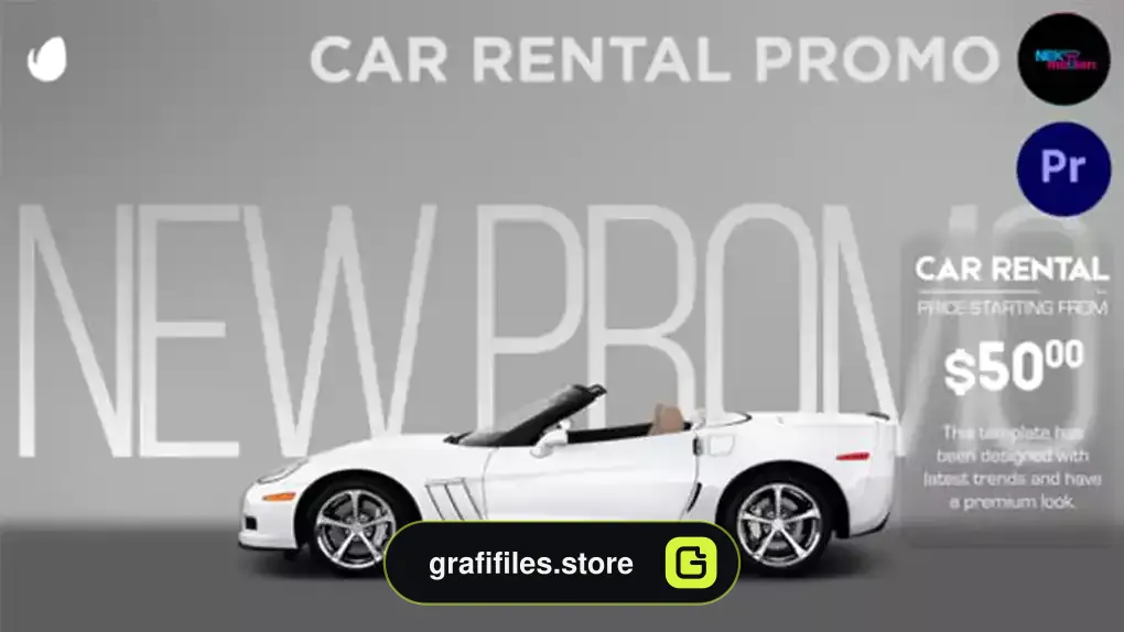 پروژه پریمیر تیزر تبلیغاتی اجاره ماشین Car Rental Promo | MOGRT
