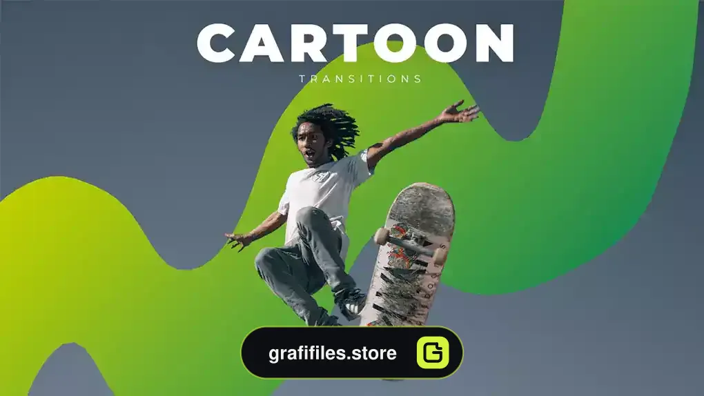 ترانزیشن پریمیر کارتونی Cartoon-Transitions