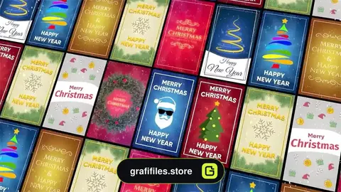 پروژه پریمیر استوری اینستاگرام کریسمس Christmas Stories Instagram