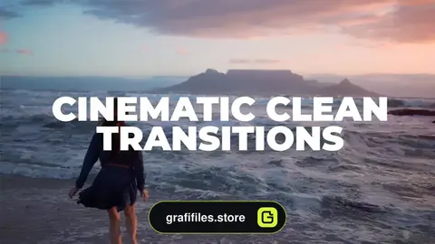 دانلود 8 ترانزیشن پریمیر سینمایی Cinematic Clean Transitions