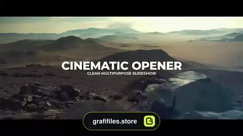 پروژه پریمیر وله سینمایی Cinematic Opener