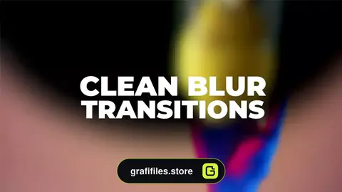 ترانزیشن پریمیر افکت محو شدگی Clean Blur Transitions