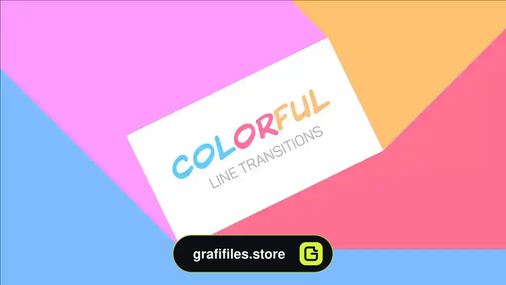دانلود 36 ترانزیشن پریمیر خطوط رنگارنگ Colorful Line Transitions