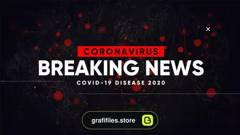 پروژه پریمیر وله خبری ویروس کرونا Coronavirus Opener. Breaking News