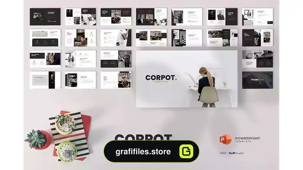 قالب پاورپوینت شرکتی Corpot - Corporate Powerpoint Template