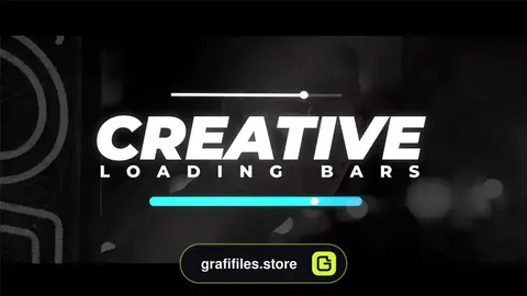 پریست پریمیر نمایش بارگذاری Creative Loading Bars