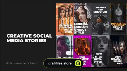 پروژه پریمیر استوری اینستاگرام Creative Social Media Stories