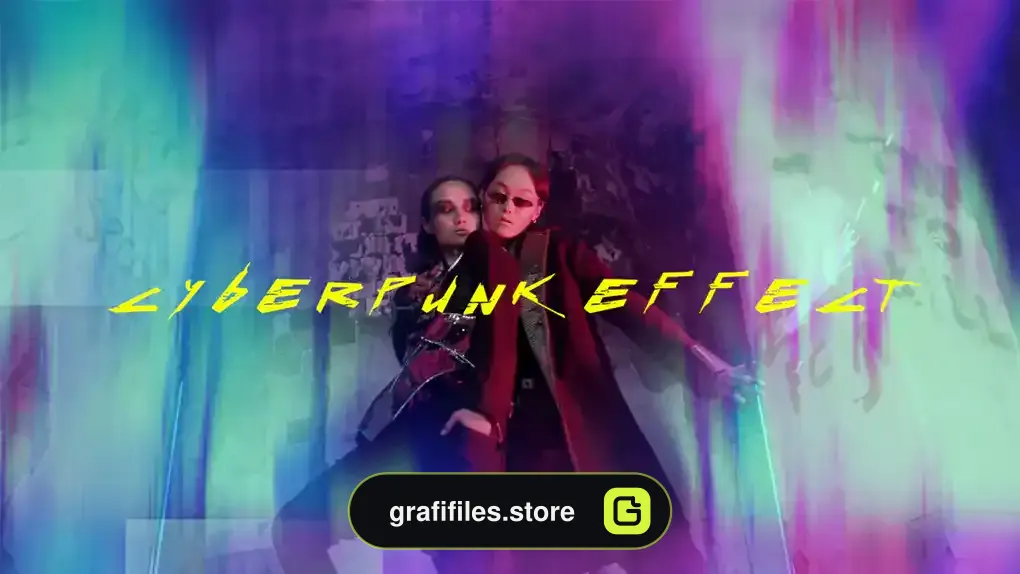 دانلود 7 پریست پریمیر افکت سایبرپانک Cyberpunk Effect