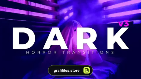 دانلود 22 ترانزیشن پریمیر ترسناک Dark Horror Transitions V3