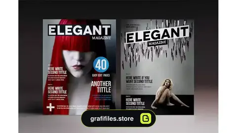 قالب ایندیزاین مجله Des7gn Magazine Indesign Template