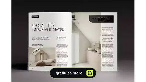 قالب ایندیزاین مجله Design Magazine Indesign Template