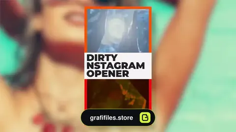 پروژه پریمیر وله اینستاگرام Dirty Social Opener