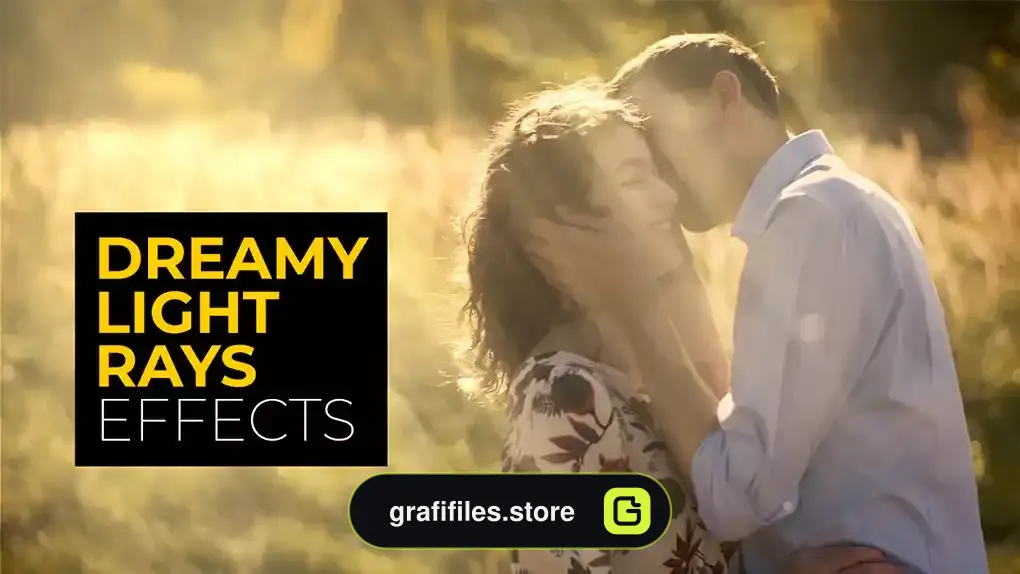 پریست پریمیر افکت با پرتوهای نور رویایی Dreamy Light Rays Effects