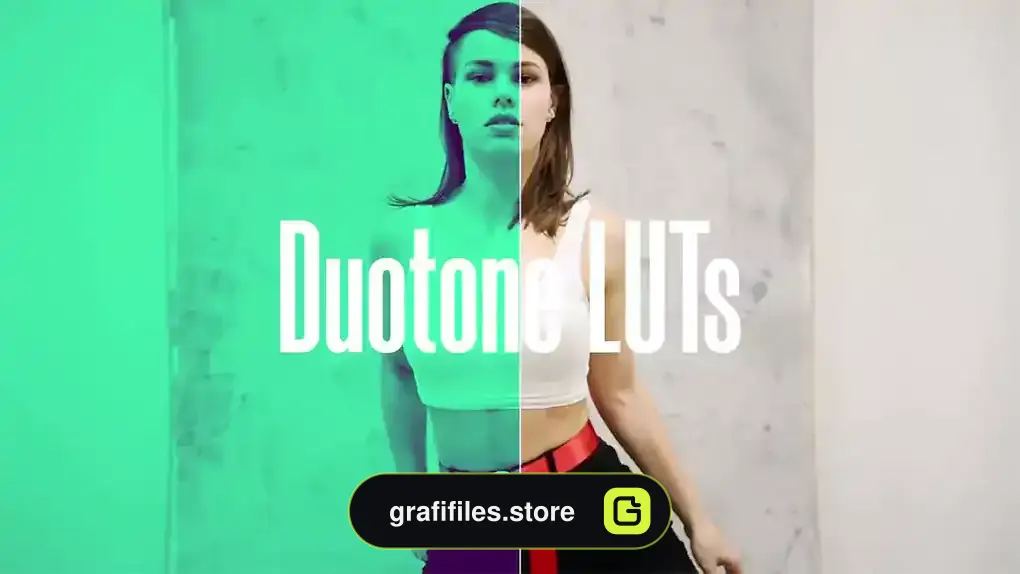 پریست پریمیر اصلاح رنگ Duotone LUTs