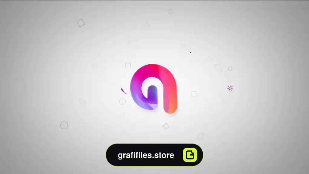 لوگو موشن پریمیر Dynamic Minimal Circles Logo Reveal