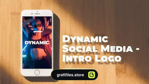 پروژه پریمیر لوگو شبکه اجتماعی Dynamic Social Media - Intro Logo