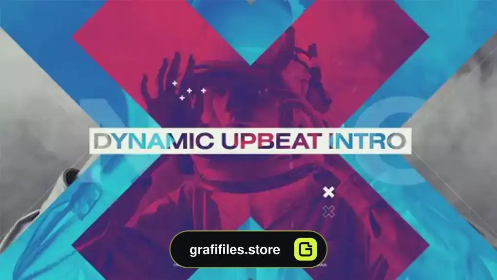 پروژه پریمیر اینترو Dynamic Upbeat Intro