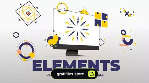 پروژه پریمیر موشن گرافیک Elements | Premiere Pro