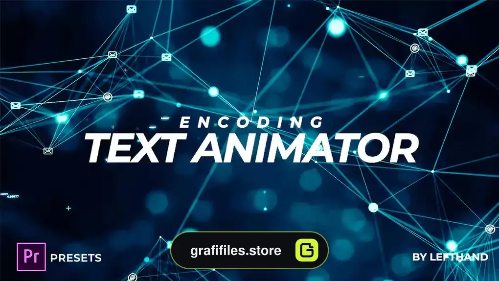 پریست متن رمزگذاری پریمیر Encoding Text Animator