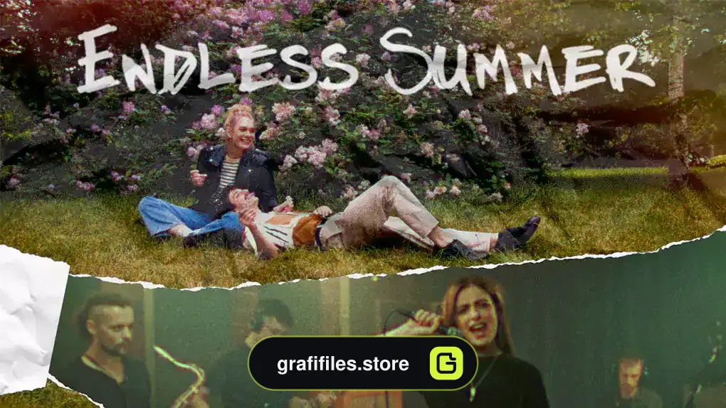 پروژه پریمیر اسلایدشو تابستان Endless Summer