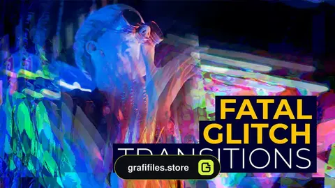 دانلود 10 ترانزیشن پریمیر گلیچ Fatal Glitch Transitions