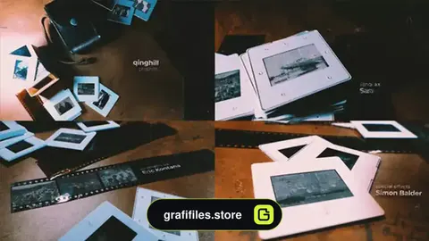 پروژه افترافکت وله فیلم تاریخی Film History Opener