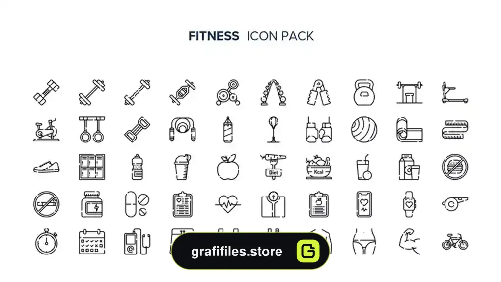 آیکون تناسب اندام Fitness