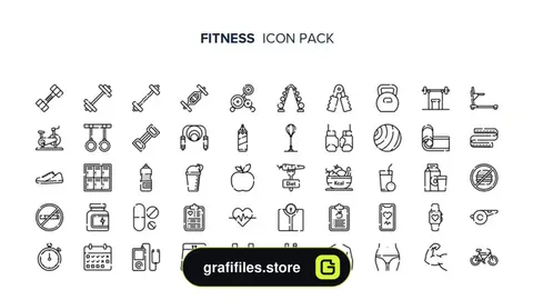 آیکون تناسب اندام Fitness